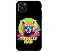 80s 90s Totally Rad Retro Vintage Red Panda Lover Coque pour iPhone 11 Pro Max