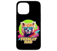 80s 90s Totally Rad Retro Vintage Red Panda Lover Coque pour iPhone 13 Pro Max