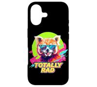 80s 90s Totally Rad Retro Vintage Red Panda Lover Coque pour iPhone 17