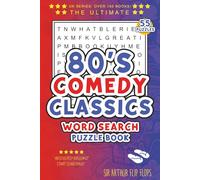 80s Comedy Classics Word Search Puzzle Book: Easy-to-Read Word Searches About the Greatest British Comedy Shows of the Eighties | 6x9 Inches, 112 ... for Comedy Lovers and Eighties Nostalgia Fans