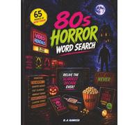 80s Horror Word Search: A Retro Trip Through the Ultimate Decade of Horror