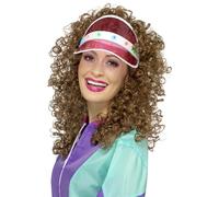 80s Light Up Visor, Pink