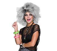 80s Pop Icon Bicolore Perruque Madonna Enfant Sauvage Déguisement Femmes 1980s