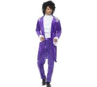 80s Pop Star Neuf Romantique Déguisement Violet Adam Ant Prince Boy George