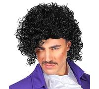 Perruque « 80s Rock Prince » dans une boîte