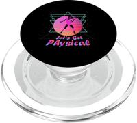 80's Stay Fit Aérobic Gymnastique Let's Get Physical PopSockets PopGrip pour MagSafe