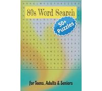 80s Word Search Puzzle: Totally Radical 80s Word Search: 50+ Fun Puzzles Packed with Retro Vibes | 6x9inches | Gifts for men, women, seniors, teens and family fun