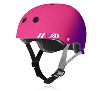 80Six Casque de Skate certifié Double pour garçons et Filles de 5 à 14 Ans et Plus, Triple Confort et Protection, Parfait pour Patins à roulettes, vélo, Scooter, BMX, Skateboard, Casque de vélo