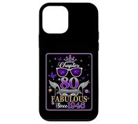 80th Birthday Queen Chapter 80 Fabulous Since 1946 Women Coque pour iPhone 12 Mini