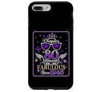 80th Birthday Queen Chapter 80 Fabulous Since 1946 Women Coque pour iPhone 7 Plus/8 Plus
