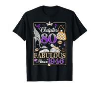 80th Birthday Queen Chapter 80 Fabulous Since 1946 Women T-Shirt