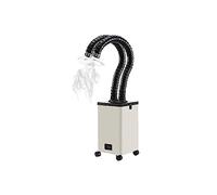 80W 150W extracteur de fumée purificateur d'air pur 3 étages filtres 3 vitesses fer à souder absorbeur de fumée nocif for la réparation de soudage(80W)