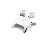 80w 2-en-1 lampe à ongles et collecteur de poussière d'ongle manucure 36 leds sèche-ongles aspirateur manucure outils G