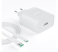 80w Chargeur Usb Charge Rapide Et Câble Charge Flash 1m Pour Oppo Find X5 X6 Pro Reno1110 8 A98, Chargeur Mobile Charge Rapide Supervooc Pour Oneplus Nord 3 12r Realme Gt Neo 3t, Adaptateur De Charge
