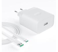80w Chargeur Usb Charge Rapide Et Câble Charge Flash 1m Pour Oppo Find X5 X6 Pro Reno1110 8 A98, Chargeur Mobile Charge Rapide Supervooc Pour Oneplus Nord 3 12r Realme Gt Neo 3t, Adaptateur De Charge