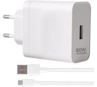 80w Fast Charger For Oppo, Supervooc 80w Fast Usb C Charger With 1m Cable Compatible With Oppo Find X5 Pro X5 X3 Neo X4 Reno 11f 8 Pro 7 Reno 8t A54 A57 One-Plus 12 11 10t North 2t