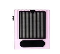 80W Nail Dust Vacuum Cleaner, Nail Dust Collector with Strong Suction Big Fan, Removable Filter, Low Noise EU Plug