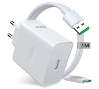 80W Super VOOC Chargeur & Câble USB C 1m pour Oppo Find X8 Pro X5 Lite Reno 14 13F 12FS 11F A80 A40 A60,USB C Chargeur Rapide pour OnePlus 13R 12R 11 Nord 5 pour Real me 14 13 12 Pro+/12+/C75/C63/C65