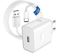 80w Super Vooc Chargeur Rapide Avec 6a Câble Usb C 1.8m Pour Oppo Find X5 X3/2 Neo/Reno14f/13fs,Chargeur Rapide Vooc Charge Avec Câble Usb Type-C Pour Oneplus 13r 12 Nord Ce 4 3 2 [Cha8223253]