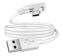 80W Supervooc USB C Fast Charging Cable for OPPO Reno14 F 5G Reno13 Pro+ 5G Find X8 Pro Find N5 for OnePlus 13R Nord CE4 Lite Nord 3, 1M Right Angle 90° Type C Charger Cable for Realme 14 Pro+ 5G