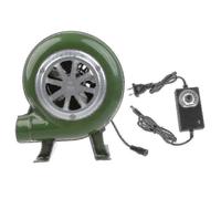 (80W-Us)Powerful Bbq Blower Charcoal Chimney Starter Bbq Fan, Smoker Fan Iron Electric Blower Ac100-240v 2900rpm Adjustableprompt-dwdz
