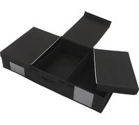 81*41*15cm Rangement sous le lit Commode sous le lit avec couvercle noir