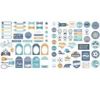 81 Die-Cuts Papier Papa