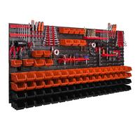 81 pcs. Boîtes, Étagère murale pour système de rangement 1728 x 780 mm, Porte-ou
