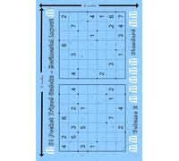 81 Pocket Tripod Sudoku Volume 2 - Horizontal Layout: Standard Level - Outline The Boundary For Non-repeating 1 To 7 Numbers Placement Game | 4"x6"
