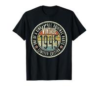 81 Years Old Vintage 1945 Édition limitée 81e Anniversaire T-Shirt
