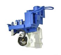 8100ZEM Protection de relais PTC pour compresseur de réfrigérateur Bleu Blanc Plastique Facile à installer Pièce de rechange pour réparation du système de refroidissement +