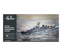 [81015] Heller Maquette Navire Victor Schoelcher - Commandant Riviere 1:400