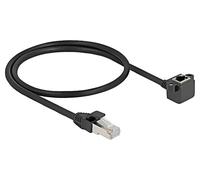 81041 Rallonge Ethernet F/UTP Cat : 6 0,5m PVC noir 26AWG DELOCK