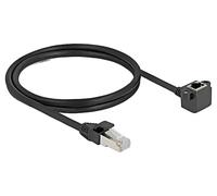 81097 Rallonge Ethernet F/UTP Cat : 6 1m PVC noir 26AWG DELOCK