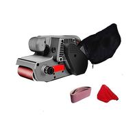 810W électrique ceinture Machine ponceuse ponçage meulage polisseuse bandes abrasives meuleuse bricolage 6 vitesses régulation Meulage et Polissage(Set 4)