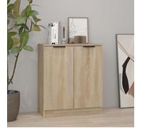 811064 vidaXL Buffet Chêne sonoma 60x30x70 cm Bois d'ingénierie