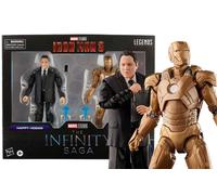 81118 ML Is Happy Hogan & Iron Man Mkxxi Af