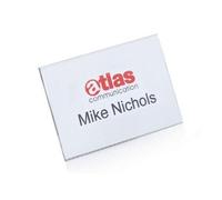 Durable 811719 Porte-badge Universel Fixation par Aimant pour Insertion Format 54 x 90 mm Plastique Résistant Transparent Boîte de 25