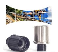 811s Corps de moyeu de cassette de vélo de montagne pour Novatec 8/9/10/11 vitesses Corps de moyeu avec perles pour réparation et entretien de vélo (argenté)