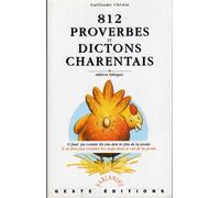 812 proverbes et dictons charentais