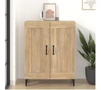 812144 vidaXL Buffet Chêne sonoma 69,5x34x90 cm Bois d'ingénierie