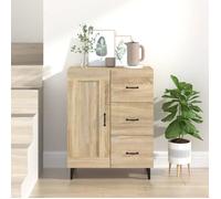 812234 vidaXL Buffet Chêne sonoma 69,5x34x90 cm Bois d'ingénierie