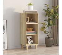 812378 vidaXL Buffet Chêne sonoma 34,5x32,5x90 cm Bois d'ingénierie