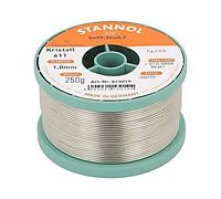 813019 Fil à souder Sn993Cu07 1mm 250g sans plomb Emballage : bobine 25% STANNOL