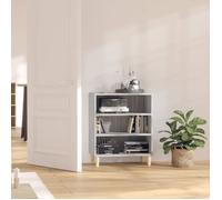 813189 vidaXL Buffet Sonoma gris 57x35x70 cm Aggloméré