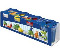 [8134 01-10] STAEDTLER Lot de 10 Sets de pâte à modeler Noris Club, 4 couleurs