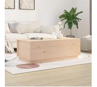 813420 vidaXL Table basse 100x50x35 cm Bois massif de pin