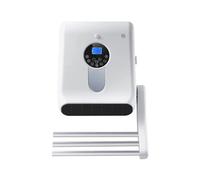 DREXON - Sèche-serviettes soufflant TARA - 2000W - 3 Barres chauffantes escamotables avec Soufflerie - Dimensions 35.5X14.5X58 cm - Thermostat électronique Affichage LED - Programmation & minuterie