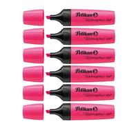 [814102-6] Pelikan Lot de 6 Surligneurs Textmarker 490 Pointe biseautée 1 - 5...