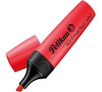 814126 Surligneur 490,Rouge,10 Pièces En Boîte Pliante